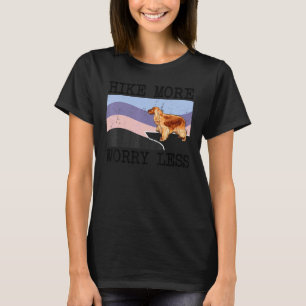 T-shirt English Cocker Spaniel Faites plus de randonnée Mo