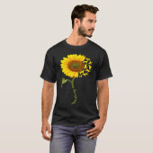 T-shirt English Setter Sunflower (Devant entier)