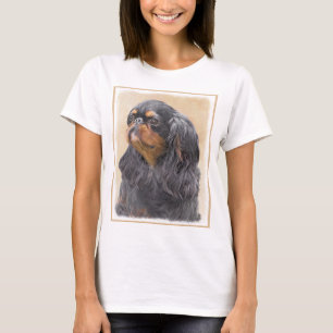 T-shirt English Toy Spaniel Peinture Animal Art original