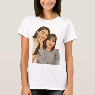 T-shirt Englot Thai GL Engfa et Charlotte Ship Couple
