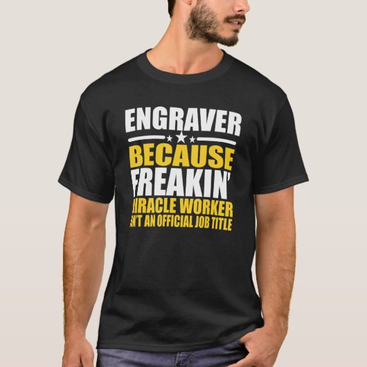 T-shirt Engravers  For Coworker (Devant)