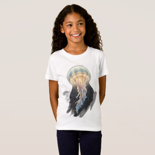 T-shirt Enigmatic Jellyfish (Devant entier)