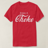 T-shirt Enjoy A Choke Funny Jiu Jitsu MMA 3 (Design devant)
