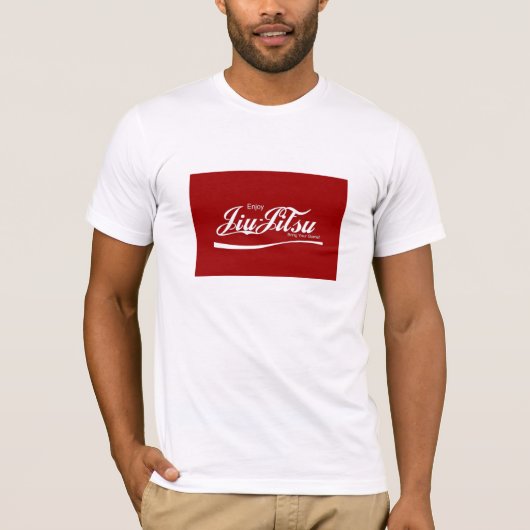 T-shirt enjoy jiu jitsu (Devant)