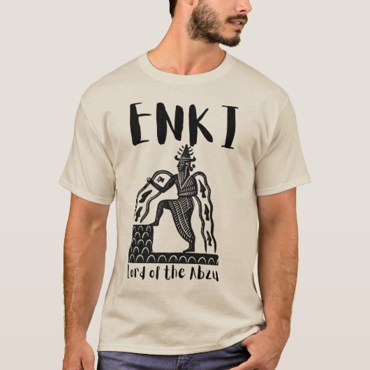 T-shirt Enki Ea Seigneur de l'Abzu (Devant)