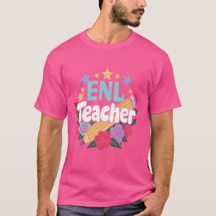 T-shirt ENL Appréciation de l'enseignant Anglais Nouvelle