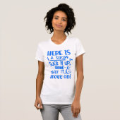 T-shirt Enlève-toi (Devant entier)
