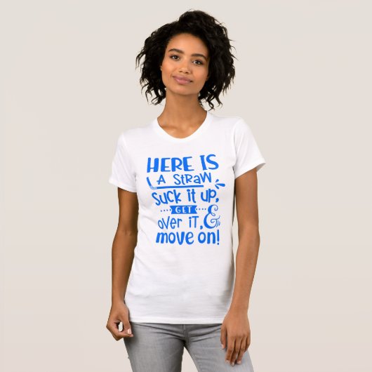 T-shirt Enlève-toi (Devant entier)