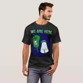 T-shirt enlèvement d'aliens (Devant entier)