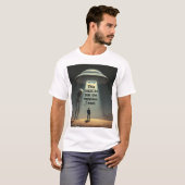 T-shirt Enlèvement d'Aliens (Devant entier)