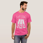 T-shirt Enlèvement de chats d'Ufo (Devant entier)