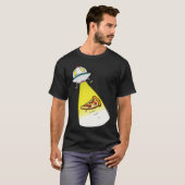 T-shirt Enlèvement de pizza (Devant entier)