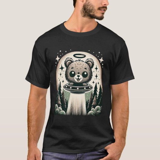 T-shirt Enlèvement d'ours adorable (Devant)