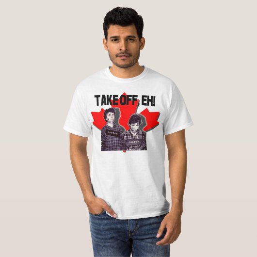 T-shirt Enlevez-Le ! - Bob & Doug McKenzie - Strange Brew (Devant entier)