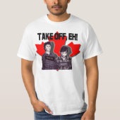 T-shirt Enlevez-Le ! - Bob & Doug McKenzie - Strange Brew (Devant)