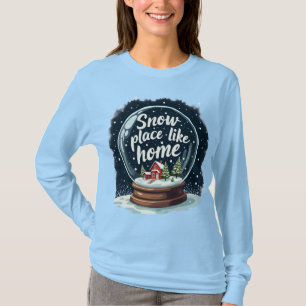 T-shirt Enneigement comme maison vacances Citation