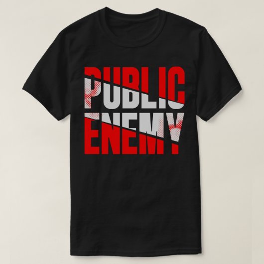 T-SHIRT ENNEMI PUBLIC (Design devant)
