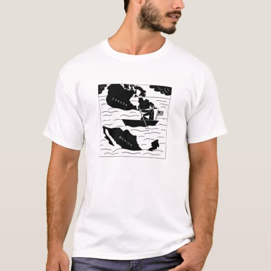 T-shirt ennui Canada (Devant)