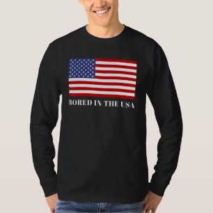 T-shirt Ennuyé aux États-Unis