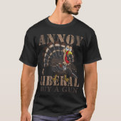 T-shirt Ennuyez un achat libéral par thanksgiving d'arme à (Devant)