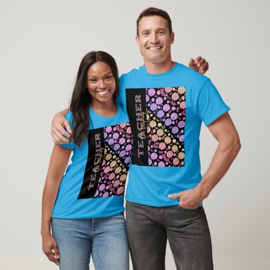 T-shirt Énoncé des vacances d'été de l'enseignant Coquilla (Unisexe)