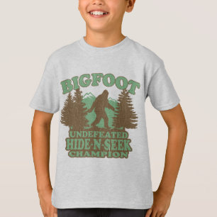 T-shirt Énonciation drôle de BIGFOOT (conception affligée