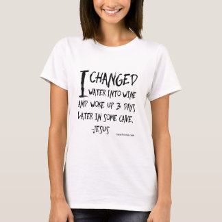 T-shirt Énonciations athées irrévérencieuses et hilares