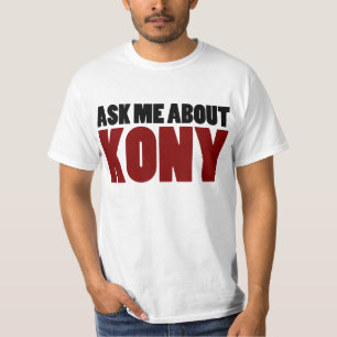 T-shirt Enquérez-vous de la question de Joseph Kony