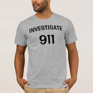 T-shirt Enquête 911