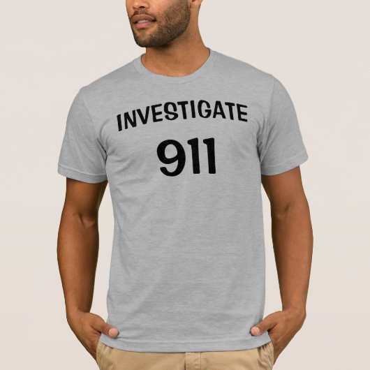 T-shirt Enquête 911 (Devant)