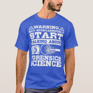 T-shirt Enquêteur judiciaire Forensi