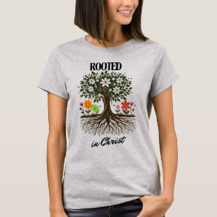 T-shirt Enraciné dans Christ Tee