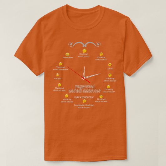 T-SHIRT ENREGISTRÉ MÉDICALE ASSISTANT NICE DESIGN 2017 2 (Design devant)