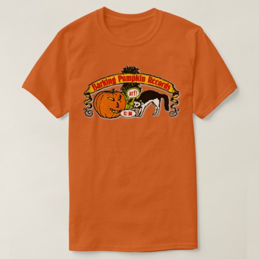 T-shirt Enregistrements Citrouilles d'immobilisation (Design devant)