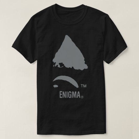 T-shirt Enregistrements Enigma (Design devant)