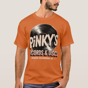 T-shirt Enregistrements et disques de Pinky