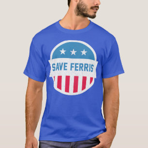 T-shirt Enregistrer Ferris design vintage