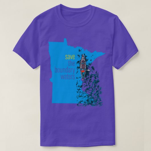 T-shirt Enregistrer la prime Eaux limites (Design devant)
