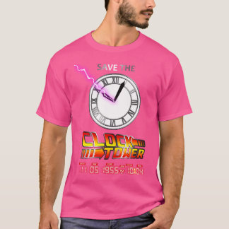T-shirt Enregistrer la tour d'horloge