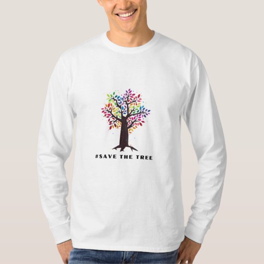 T-shirt enregistrer l'arborescence (Devant)