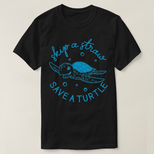 T-shirt Enregistrer Le Cadeau Jour des terres Tortues (Design devant)