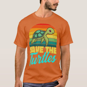T-shirt Enregistrer le cadeau Turtles Beach Ocean Sea