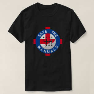 T-SHIRT ENREGISTRER LES MANUELS