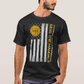 T-shirt Enregistrer Les Manuels 6 Vitesse Transmission man (Devant)