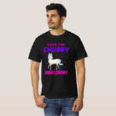 T-shirt Enregistrer Les Unicornes De Chubby (Devant entier)