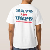 T-shirt Enregistrer l'USPS (Dos)