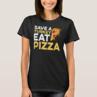 enregistrer une dinde manger pizza thanksgiving en