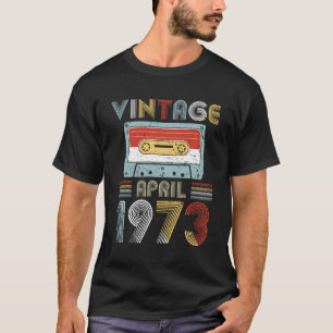 T-shirt Enregistreur à cassettes vintage d'anniversaire e