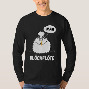 T-shirt Enregistreur I Notes Enregistreur de mouton Lampe