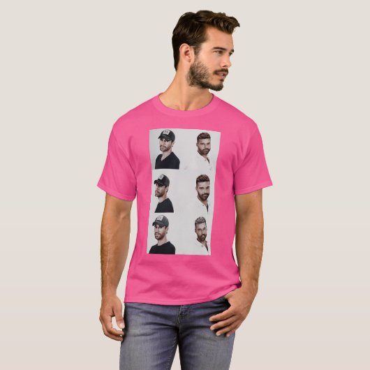 T-shirt Enrique Iglesias Ricky Martin (Devant entier)